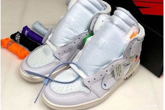 1 Retro O-W High Air AQ0818-100 White  100 AQ0818 Jordan 0722